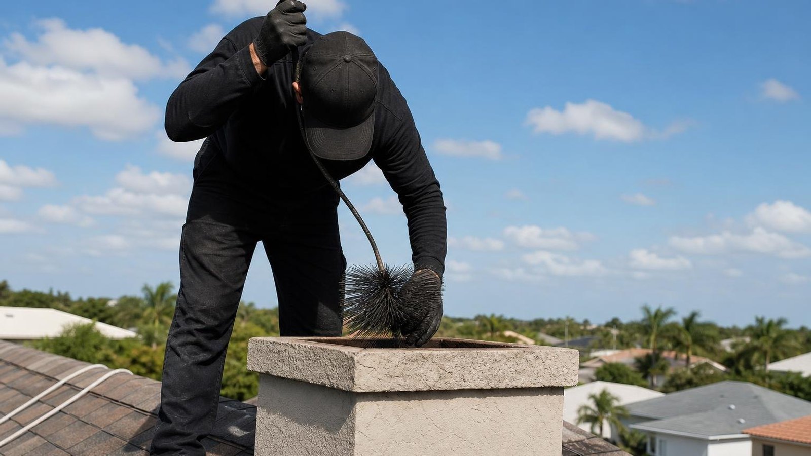 Local chimney sweep & inspection for Royal Palm Beach homes
