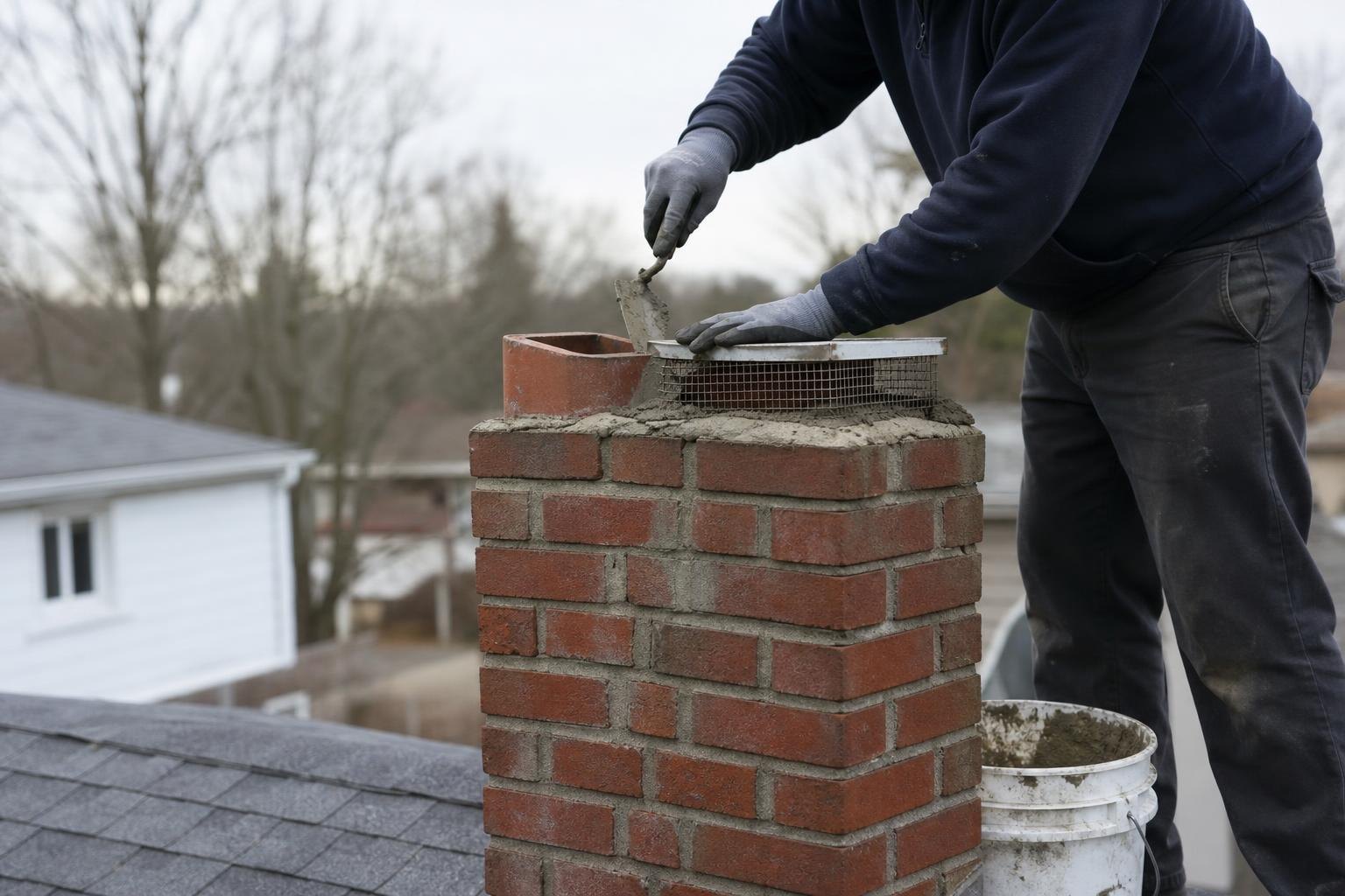 Chimney Cap Installation